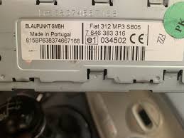 Demande code auto radio Fiat 500 - Page : 90 - Audio - Équipement ...