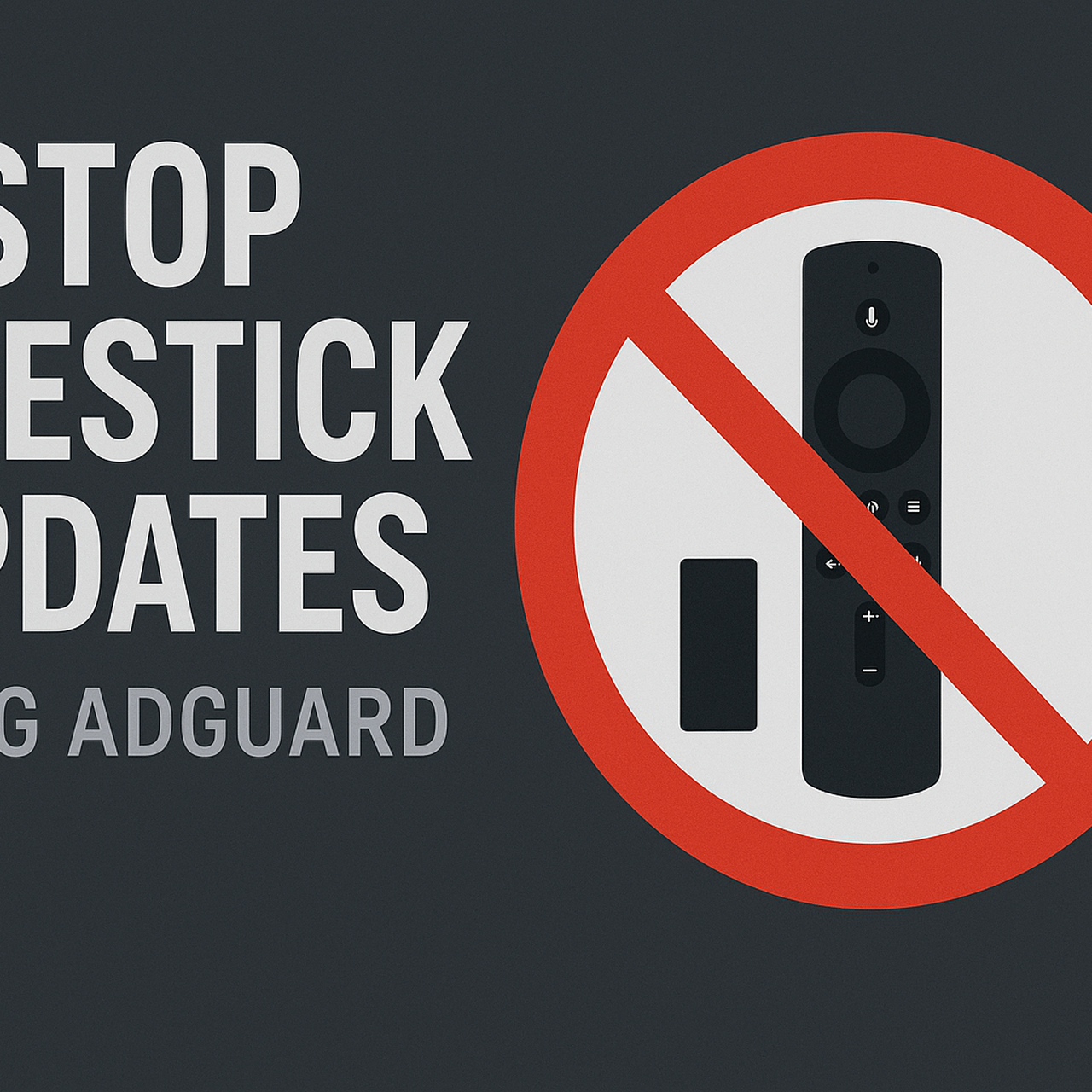 Stop the Firestick updates IPTV