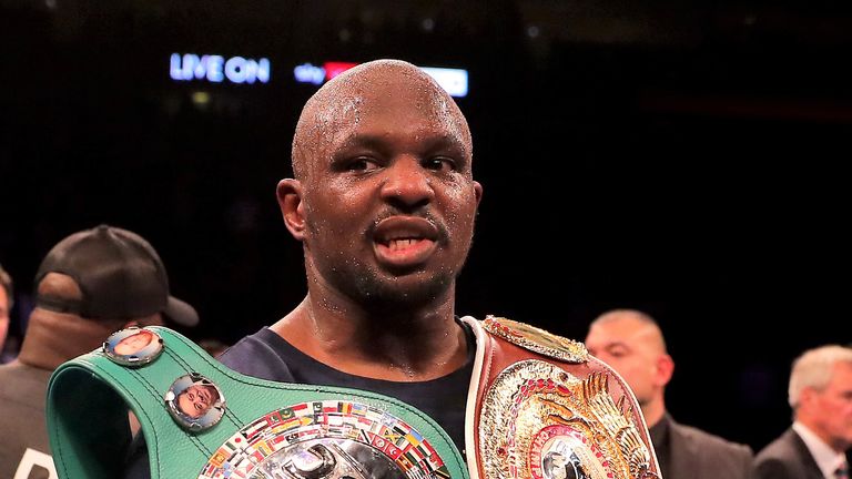 Dillian Whyte had hoped to secure a bout with the winner of the Joshua-Ruiz rematch